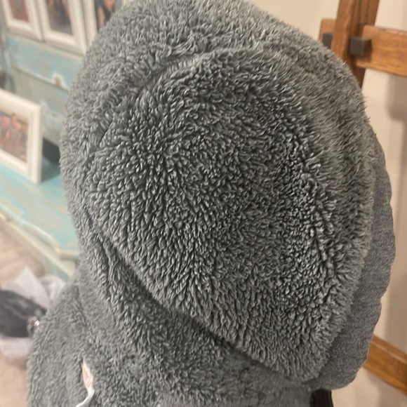 Kids Black and Gray Hooded Jacket - Picture 6 of 6